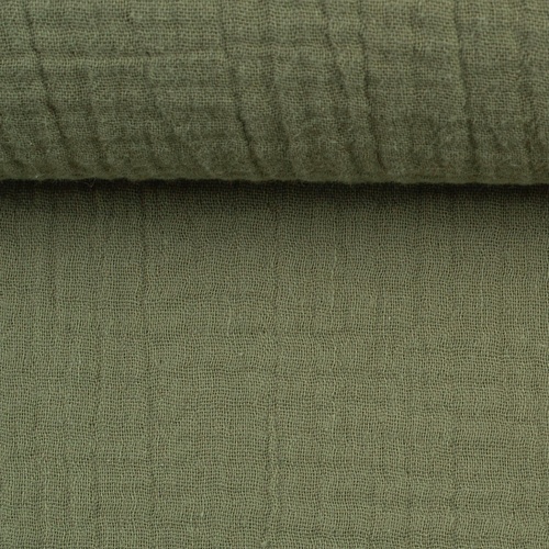 European Double Gauze, Oeko-Tex, Dusty Fern