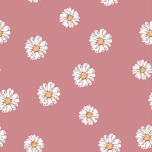 European Cotton Elastane Jersey, Oeko-Tex, Daisy Fields