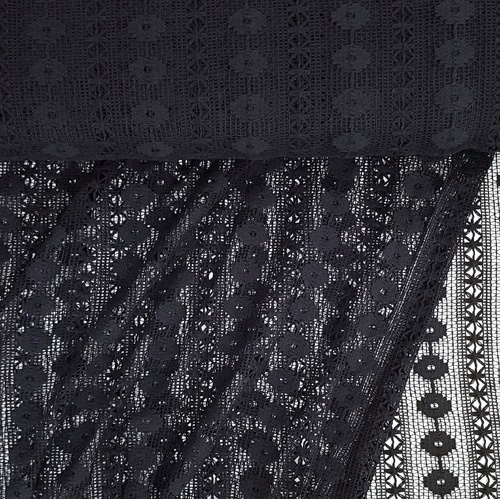Crochet Lace Black