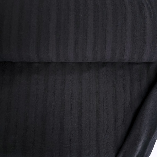 European Broderie Anglaise Cotton, Noir Black