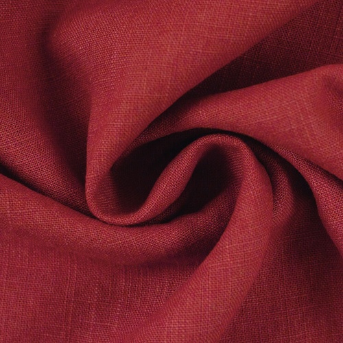 European Classic Linen Cotton Blend, Oeko-Tex, Garnet