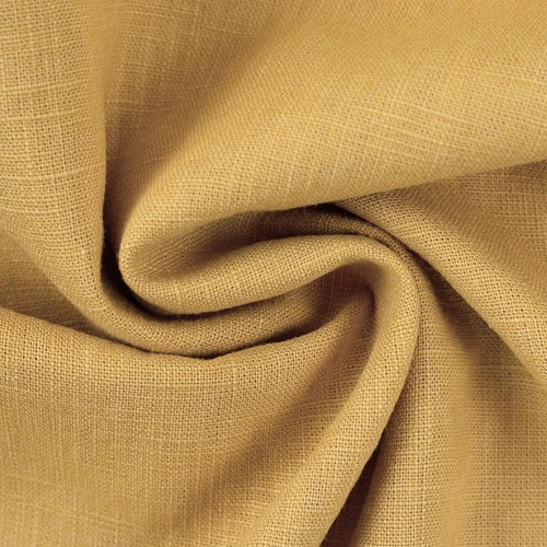 European Classic Linen Cotton Blend, Oeko-Tex, Gold