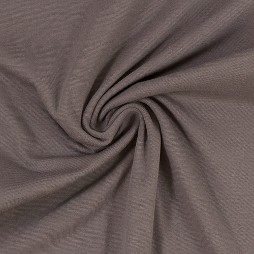 European Cotton Elastane Jersey, Solid, Oeko-Tex, Stone