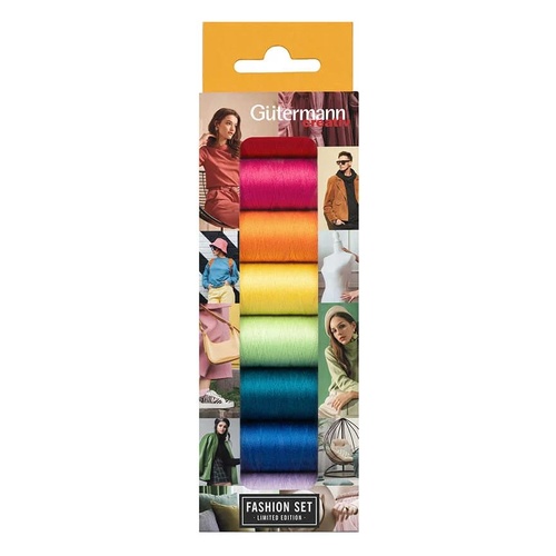 Gutermann, Sewing 8 Spool Fashion Thread Set, Limited Edition