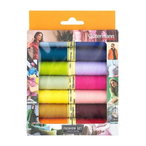 Gutermann, Sewing 14 Spool Fashion Thread Set, Limited Edition