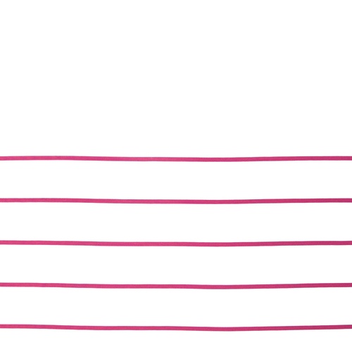 European Modal/Cotton Blend Elastane French Terry Knit, Fresh Stripes Pink Lipstick 90cm 