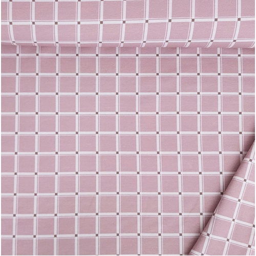 European Knit, Oeko-Tex, French Terry, Tile Light Mauve
