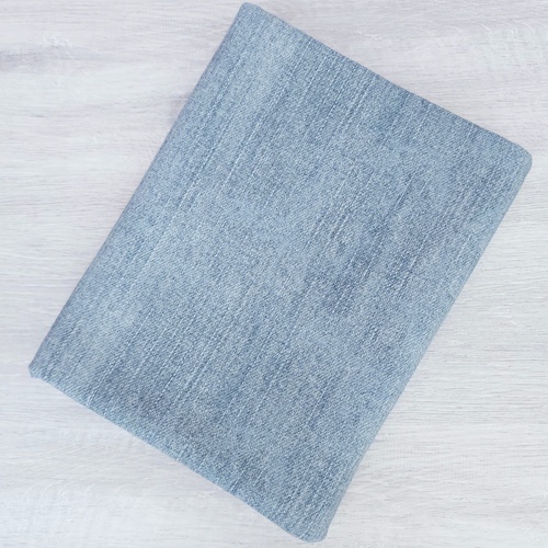 European Knit, Oeko-Tex French Terry, Denim Look Light Stonewash