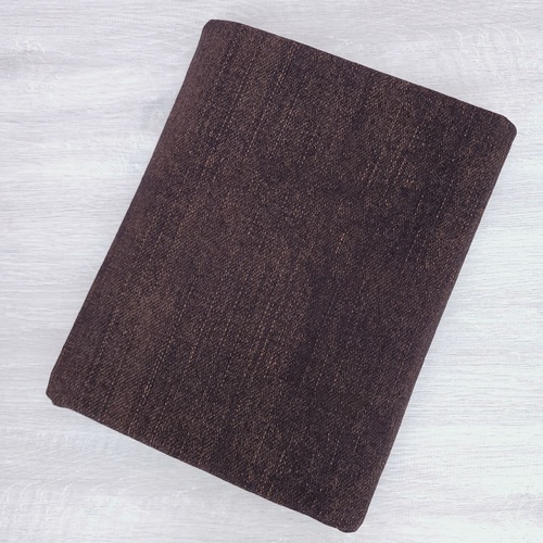 European Knit, Oeko-Tex French Terry, Denim Look Onyx Mocha