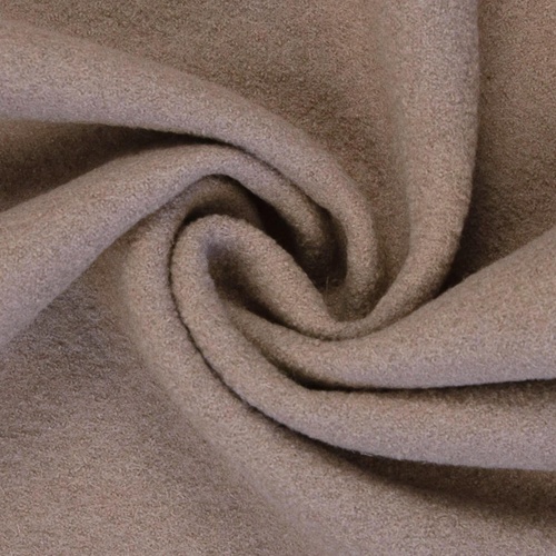 *REMNANT 112cm* Boiled Wool, Heavy Weight, Oeko-Tex, Dark Camel