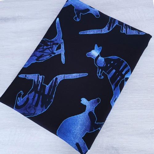 *REMNANT 120cm* European Knit, Oeko-Tex, French Terry, Kangaroo Graffiti