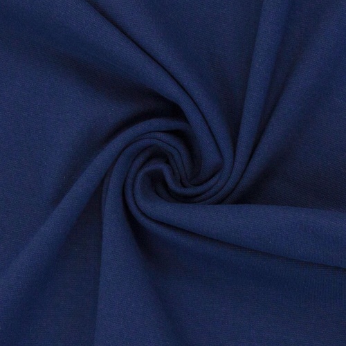European Jogging Sweater Knit, Oeko-Tex, Solid, Imperial Blue AW26