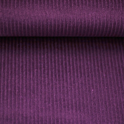 *REMNANT 142cm* European Plush Corduroy, Plum
