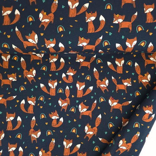 European Knit, Oeko-Tex, French Terry, Zorro Dark Navy