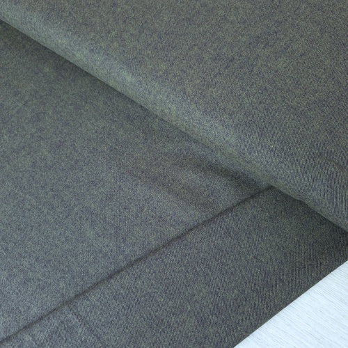 European Fine Brushed Cotton Flannel, Dark Fern Green Mottle