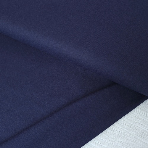 European Fine Brushed Cotton Flannel, Navy Mottle