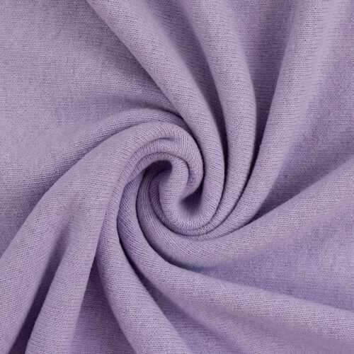 *REMNANT 159cm* European Knitted Brushed Cotton, Mid Weight, Periwinkle