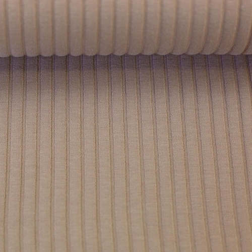 REMNANT 120cm* European Fluted Ribbed Jersey Knit, Oeko-Tex, Camel