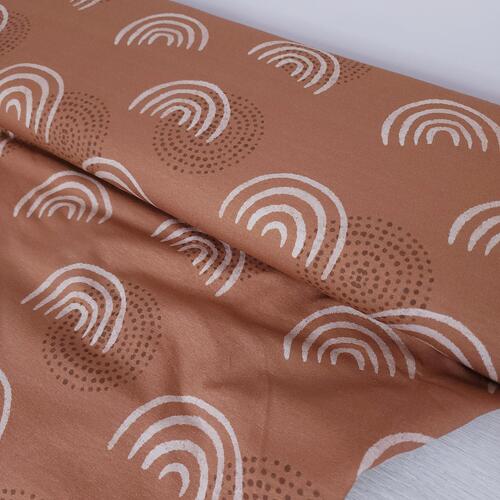 *REMNANT 161cm* European Cotton Elastane Jersey, Oeko-Tex, Dilkara Earth