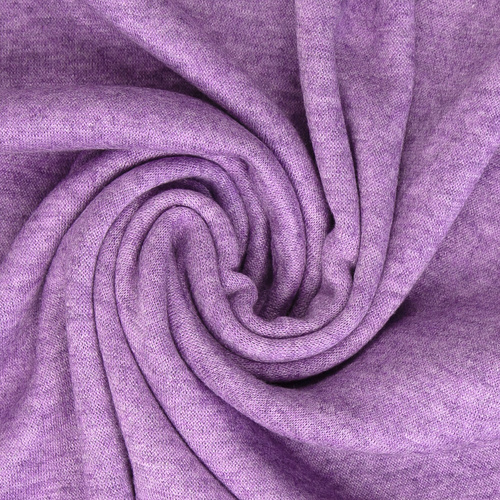 *REMNANT 75cm* European Knit, Cosy Viscose Knit, Melange Purple