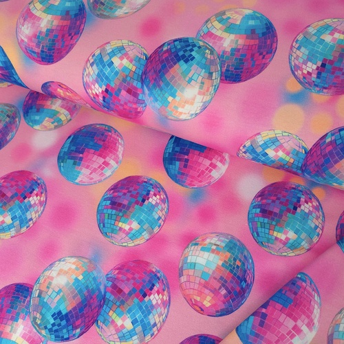 European Knit, Oeko-Tex, French Terry, Disco Ball