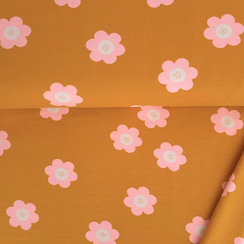 European Knit, Oeko-Tex, French Terry, Nordic Buttercup Ochre