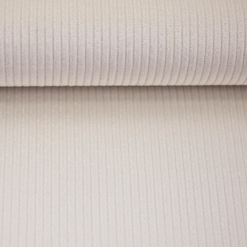 *REMNANT 90cm* European Plush Corduroy, Cream