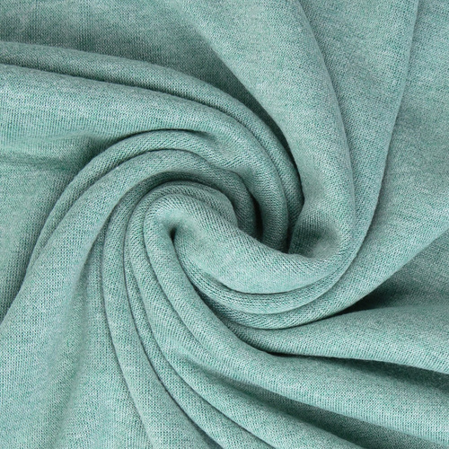 *2 PIECE REMNANT* European Knit, Cosy Viscose Knit, Melange Green