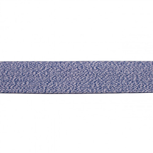 *REMNANT 180cm* Waistband Elastic, Soft 40mm Melange Dark Blue