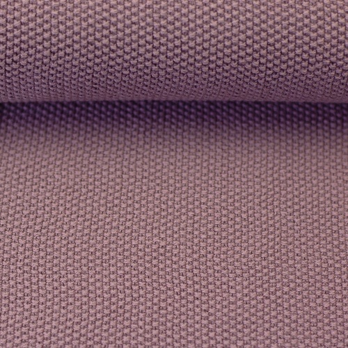 European Textured Cotton Double Knit, Oeko-Tex, Dusty Plum