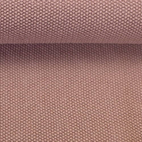 European Textured Cotton Double Knit, Oeko-Tex, Light Rose