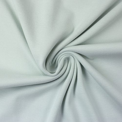 *REMNANT 102cm* European Cotton Elastane Jersey, Solid, Oeko-Tex, Mint Tea