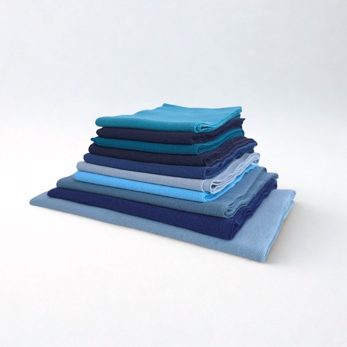 Ribbing Remnants Bundle - Blue Tones