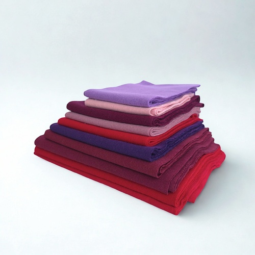 Ribbing Remnants Bundle - Reds & Pinks