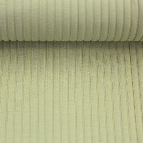 *REMNANT 130cm* European Fluted Ribbed Jersey Knit, Oeko-Tex, Pistachio