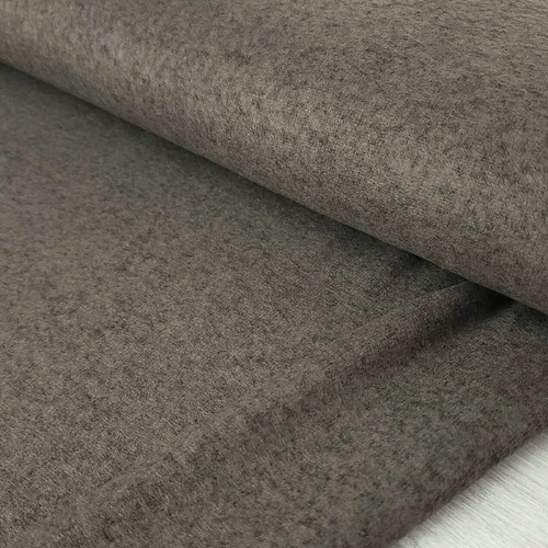 *REMNANT 149cm* Cosy Stretch Viscose Knit Flannel, Melange Pewter