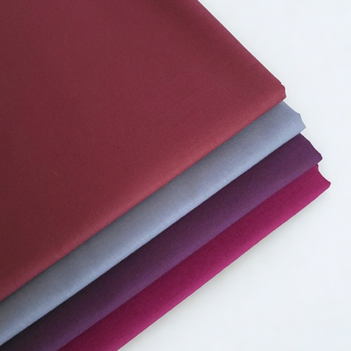 Solid Woven Cotton Bundle - Wine, Barramundi, Eggplant & Mulberry