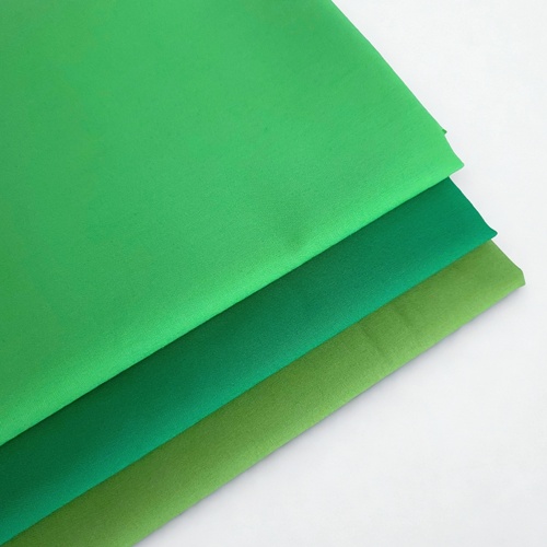 Solid Woven Cotton Bundle - Croc Green, Cactus Green & Aloe Vera