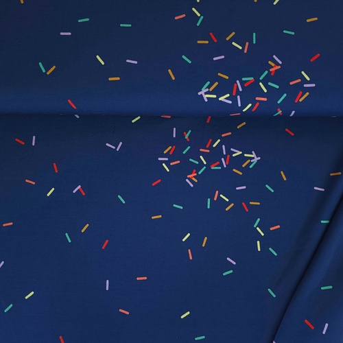 European Cotton Elastane Jersey, Oeko Tex, Sprinkles