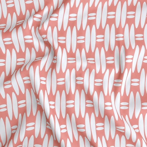 European Woven Viscose, Oeko-Tex, Ripple Rose