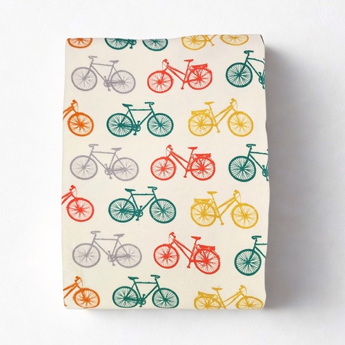 Organic Interlock Jersey Knit Remnants Bundle - 2 Piece Bicycles