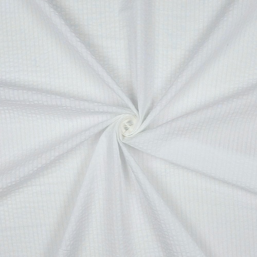 European Cotton Seersucker, Vanilla