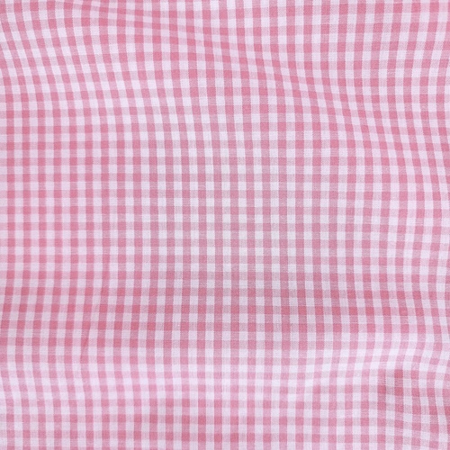 Classic Woven Cotton Gingham 3mm, Light Pink & White