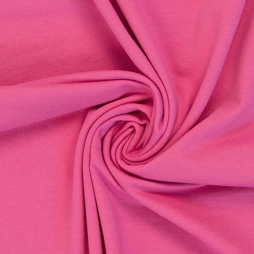 European Textured Polo Cotton Jersey, Oeko-Tex, Taffy