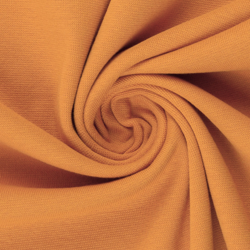 European Ribbing, Oeko-Tex, Solid, Mustard Yellow