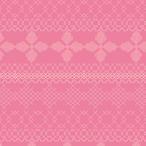 Art Gallery Fabrics, Wild Bloom, Cross & Stitch Candy