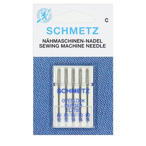 Schmetz Needles, Overlocker Serger ELx705 Multi Sizes