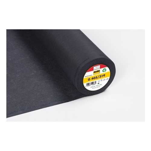 Vilene, Iron On Fusible Interfacing G405/319 Black