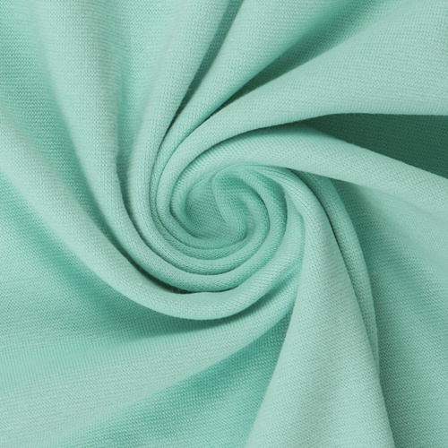 European Ribbing, Oeko-Tex, Solid, Pastel Mint