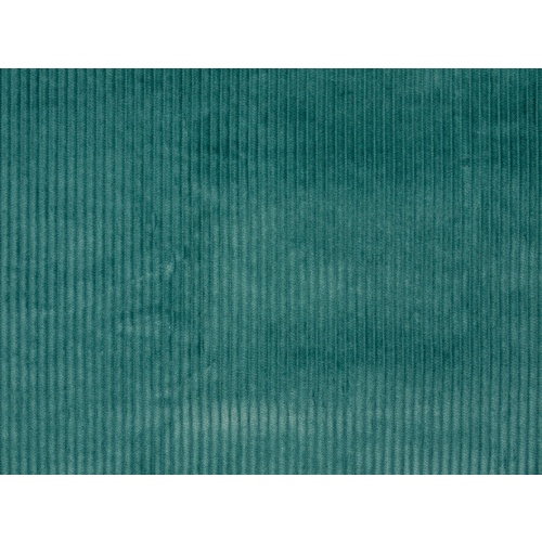 European Wide Corduroy Fabric Solid Teal Wattle Hill Fabrics